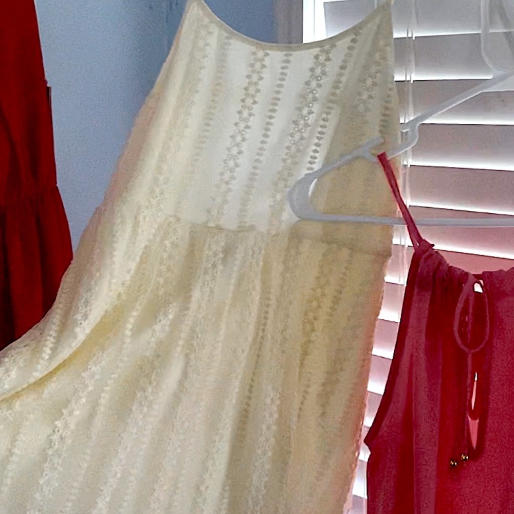 Ivory Lace Sundress